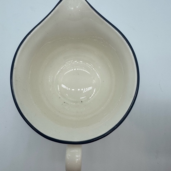 Vintage Lenox pinstripe creamer with lid - Picture 6 of 10